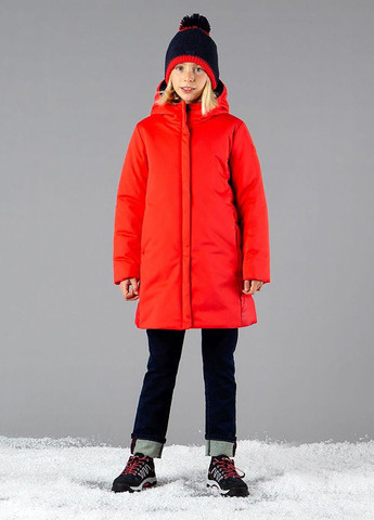 Красная зимняя куртка CMP KID G PARKA FIX HOOD