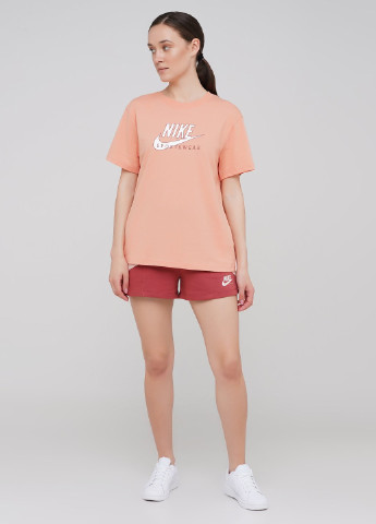 Персиковая всесезон футболка Nike