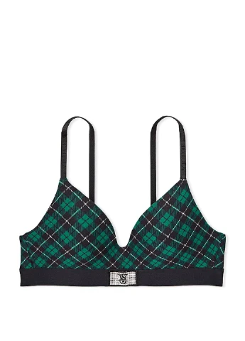 Зеленый демисезонный комплект (бюстгальтер, трусики) Victoria's Secret