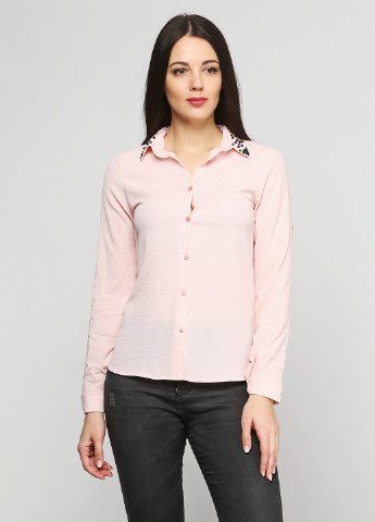 Бледно-розовая демисезонная блуза SERVET TEKIN