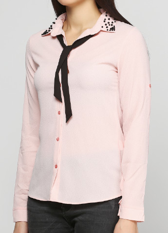 Бледно-розовая демисезонная блуза SERVET TEKIN