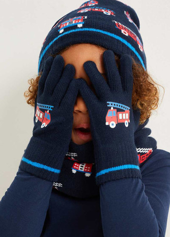 Комплект (шапка, шарф-снуд, рукавички) C&A (369838910)