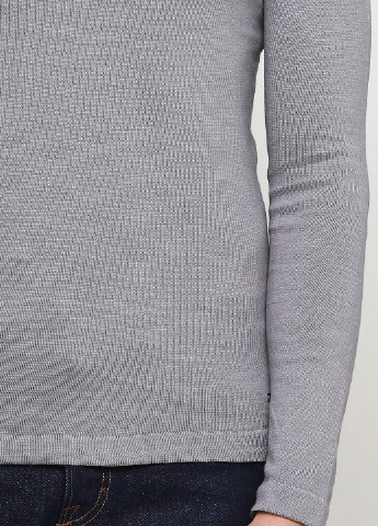 Серый демисезонный джемпер пуловер Tom Tailor