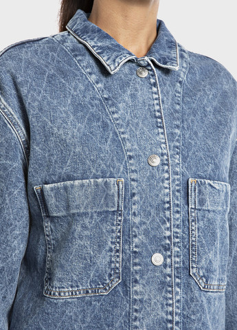 Синяя летняя куртка Replay