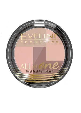 Рум'яна-мозаїка All in One №01 Eveline (227773800)