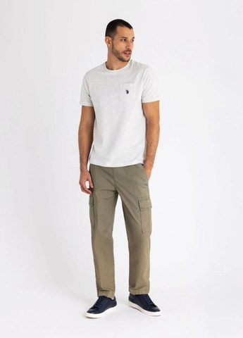 Світло-сіра футболка U.S. Polo Assn.