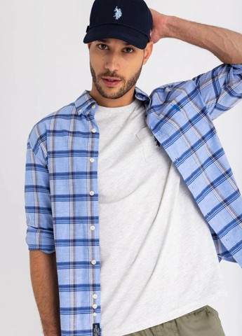 Світло-сіра футболка U.S. Polo Assn.