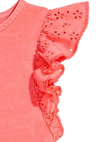Коралловое платье H&M (192480256)