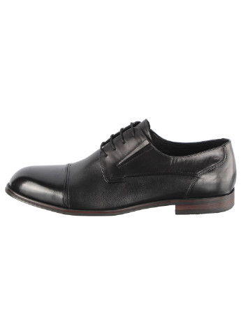 Черные мужские классические туфли 196246 Buts на шнурках
