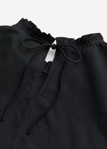 Чёрная блуза H&M