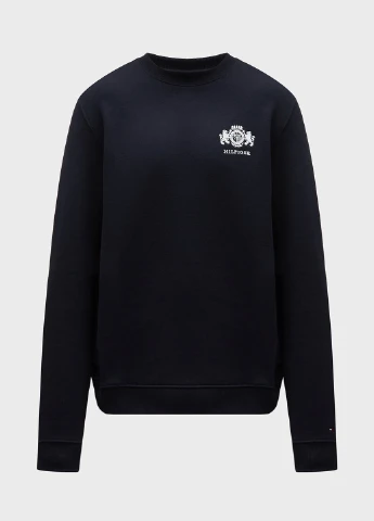 Темно-синій світшот Tommy Hilfiger логотип без декору (315010120)
