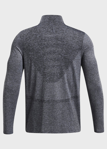 Серо-голубой демисезонный спортивный лонгслив Under Armour меланж