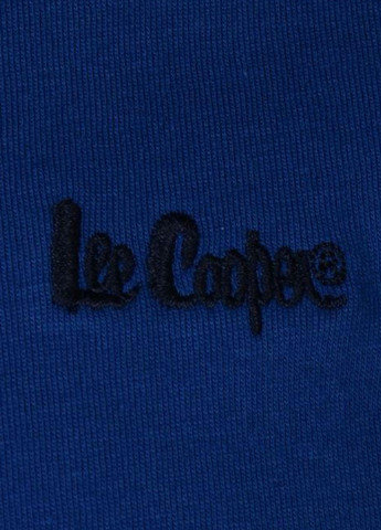 Темно-синий демисезонный кэжуал лонгслив Lee Cooper с логотипом