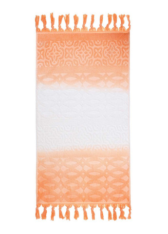 Home Line полотенце, 68х127 см градиент оранжевый производство - Турция