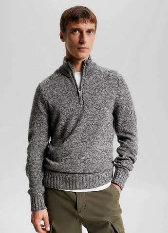 Сірий зимовий светр Tommy Hilfiger