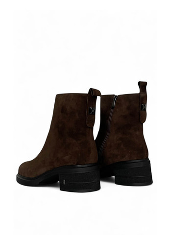 Зимние ботинки Meego из натуральной замши