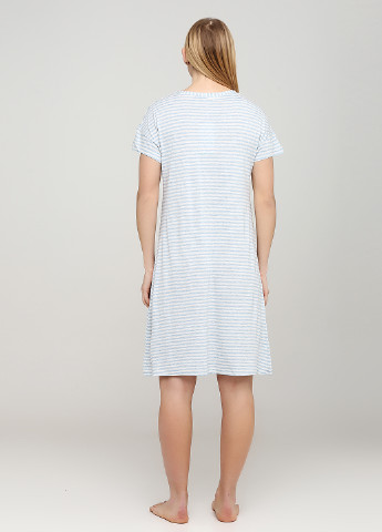 Блакитна домашній плаття, сукня сукня-футболка Cotpark з написами