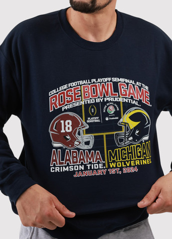 Темно-синій світшот Gildan малюнок без декору (361422256)