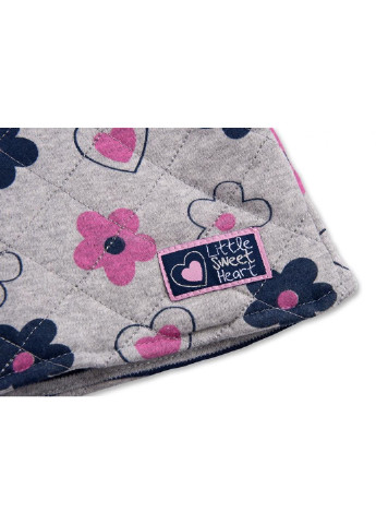 Сіра демісезонна куртка для дівчаток в комплекті зі штанцями (ead6513.0-3) Luvena Fortuna