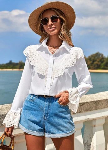 Біла блуза SHEIN