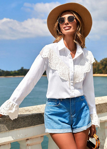 Біла блуза SHEIN