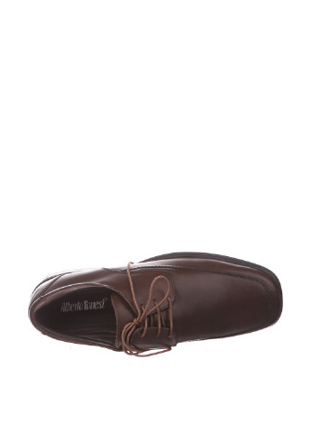 Темно-коричневые кэжуал туфли Alberto Torresi на шнурках