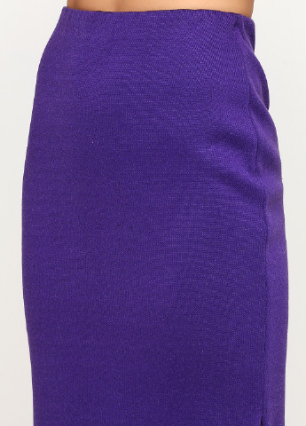 Сиреневая кэжуал однотонная юбка MONTAKIRA карандаш