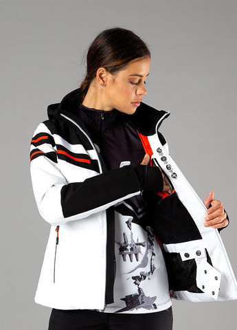 Лыжная куртка CMP woman jacket zip hood (263431897)