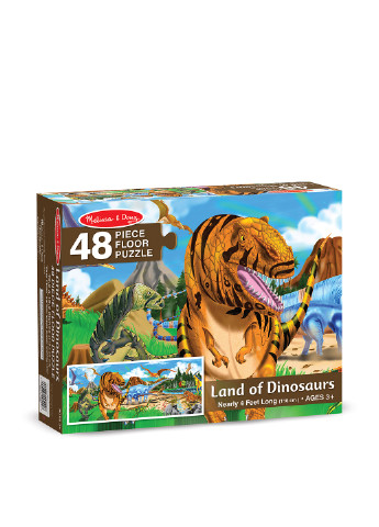 Пазл Страна динозавров (48 эл.) Melissa & Doug (251711248)