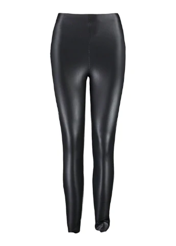Черные демисезонные леггинсы Boohoo