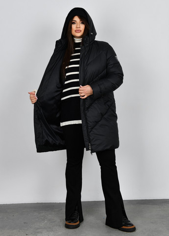Черная зимняя куртка SAMANTI