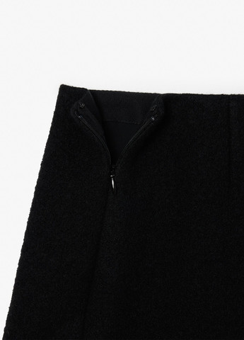 Черная кэжуал однотонная юбка Lacoste а-силуэта (трапеция)