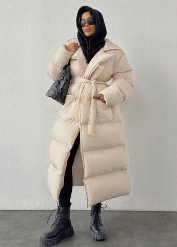 Бежева зимня куртка SHEIN