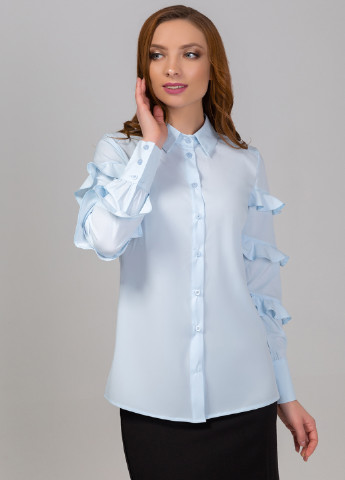 Светло-голубая блуза Azuri