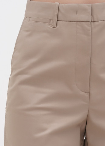 Бежевые кэжуал летние зауженные брюки Marks & Spencer