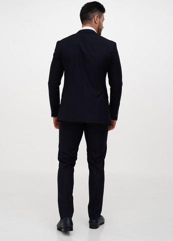 Темно-синій демісезонний костюм (піджак, штани) брючний Trend Collection