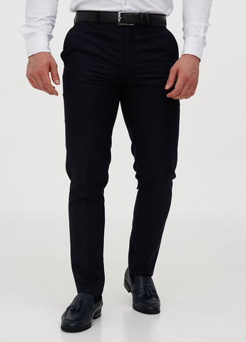 Темно-синій демісезонний костюм (піджак, штани) брючний Trend Collection