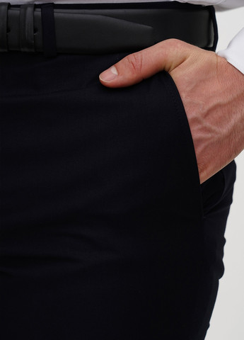 Темно-синій демісезонний костюм (піджак, штани) брючний Trend Collection