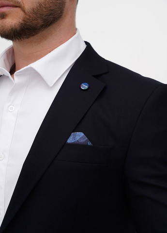 Темно-синій демісезонний костюм (піджак, штани) брючний Trend Collection