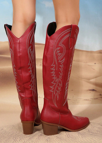 Осенние сапоги казаки SHEIN