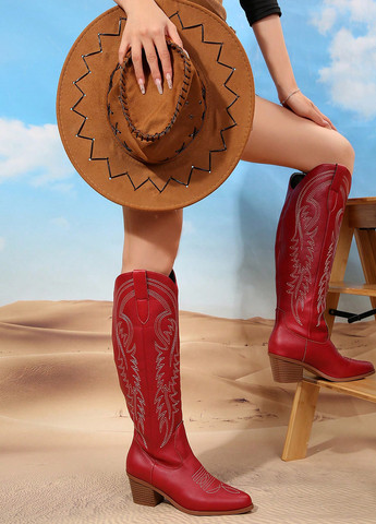 Осенние сапоги казаки SHEIN