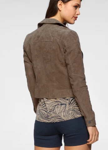 Коричневая демисезонная куртка Vero Moda