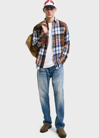 Цветная кэжуал рубашка в клетку Gant