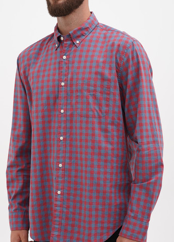 Цветная кэжуал, классическая рубашка в клетку J.Crew