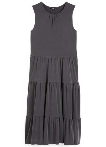 Графітова кежуал сукня C&A однотонна