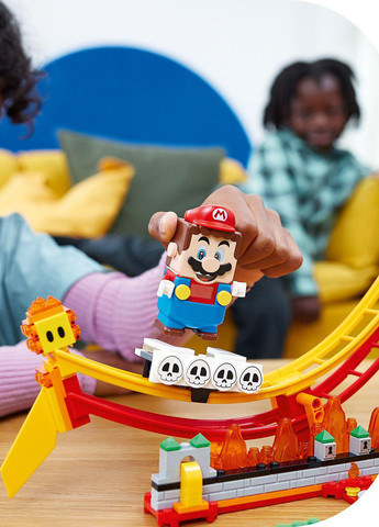 Конструктор Super Mario Поїздка на лаву-хвилі (218 деталей) Lego (286212238)