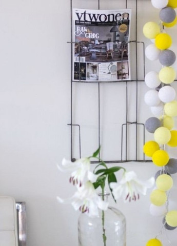 Гирлянда тайские фонарики CBL YELLOW STONE 20 шт, 3.7 м Cotton Ball Lights 5108 (252644115)