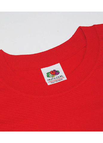 Красная футболка Fruit of the Loom