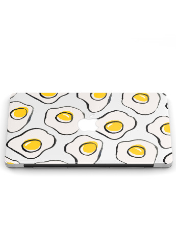 Чехол пластиковый для Apple MacBook 12 A1534 / A1931 Яичница, Яйца (Omelette, Eggs) (3365-1880) MobiPrint (218528765)