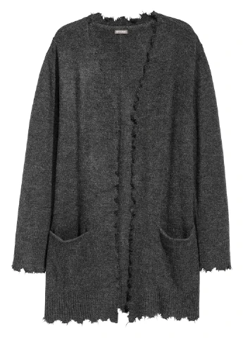 Темно-серый кардиган H&M